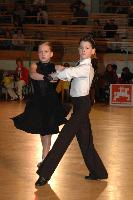 Vladimir Neykshin & Elina Kalvane at Latvia Open 2007