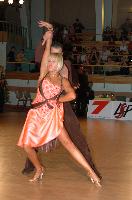 Sandris Cirulis & Elina Ozolina at Latvia Open 2007