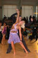 Sandris Cirulis & Elina Ozolina at Latvia Open 2007
