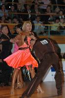 Sandris Cirulis & Elina Ozolina at Latvia Open 2007