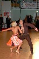 Sandris Cirulis & Elina Ozolina at Latvia Open 2007