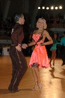 Sandris Cirulis & Elina Ozolina at Latvia Open 2007