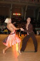 Sandris Cirulis & Elina Ozolina at Latvia Open 2007