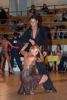 Emanuele Maresca & Olga Fadejeva at Latvia Open 2007