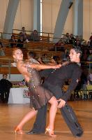 Emanuele Maresca & Olga Fadejeva at Latvia Open 2007