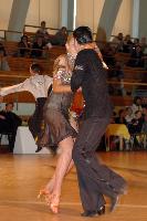 Emanuele Maresca & Olga Fadejeva at Latvia Open 2007