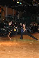 Bas Van Der Zanden & Oksana Zolotarevskaya at Dutch Open 2007