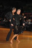Bas Van Der Zanden & Oksana Zolotarevskaya at Dutch Open 2007