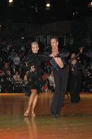 Bas Van Der Zanden & Oksana Zolotarevskaya at Dutch Open 2007