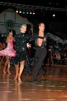 Bas Van Der Zanden & Oksana Zolotarevskaya at Dutch Open 2007