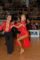 Yevgen Kashkovskyy & Anna Matus at Latvia Open 2007
