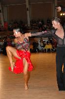 Vassili Anokhine & Tina Bazokina at Latvia Open 2007