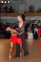 Vassili Anokhine & Tina Bazokina at Latvia Open 2007