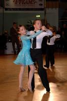 Aivaras Kadys & Vaida Abraskeviciute at Latvia Open 2007