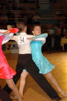 Aivaras Kadys & Vaida Abraskeviciute at Latvia Open 2007