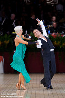 Jurij Batagelj & Jagoda Batagelj at International Championships 2008