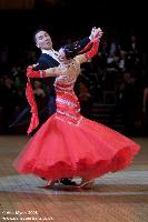Victor Fung & Anna Mikhed at International Championships 2008