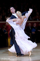 Andrea Ghigiarelli & Sara Andracchio at International Championships 2008