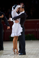 Dorin Frecautanu & Roselina Doneva at International Championships 2008