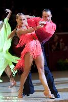Franco Formica & Oxana Lebedew at International Championships 2008
