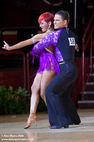 Zoran Plohl & Tatsiana Lahvinovich at International Championships 2008