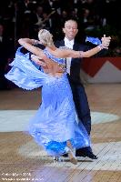 Jonathan Crossley & Lyn Marriner at International Championships 2008