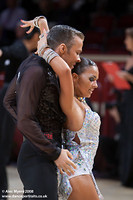 Andrei Zaitsev & Anna Kuzminskaya at International Championships 2008