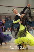 Stanislav Wakeham & Laura Nolan at 2012 WDSF EUROPEAN DanceSport Championships Standard