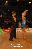 Jurij Batagelj & Jagoda Batagelj at IDSF European Latin Championship 2009