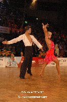 Jurij Batagelj & Jagoda Batagelj at IDSF European Latin Championship 2009
