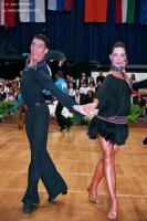 Costin Bocan & Irene Stanciu at Austrian Open Championships 2005