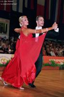 Domenico Cannizzaro & Irina Novozhilova at Austrian Open Championships 2005