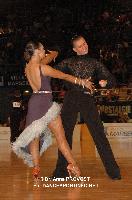 Konstantin Gorodilov & Yuliya Krepchuk at Marseille IDSF Open and European Latin Championship