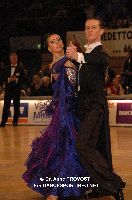 Virgiliu Bumbu & Kamila Sakowska at IDSF World Standard Championships