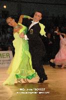 Giuseppe Longarini & Maria Carbonell at 2012 WDSF EUROPEAN DanceSport Championships Standard