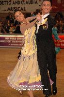 Benedetto Ferruggia & Claudia Köhler at IDSF World Standard Championships