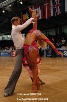 Jesper Birkehoj & Anna Anastasiya Kravchenko at IDSF World Latin Championships