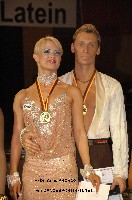 Jesper Birkehoj & Anna Anastasiya Kravchenko at German Amateur Latin Championship 2008