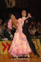Gustaf Lundin & Valentina Oseledko at German Open Championships 2009