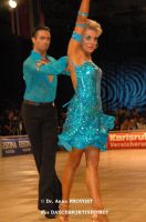Martino Zanibellato & Michelle Abildtrup at IDSF World Latin Championships