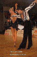 Martino Zanibellato & Michelle Abildtrup at IDSF European Latin Championship 2009
