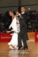 Simone Segatori & Annette Sudol at 2012 WDSF EUROPEAN DanceSport Championships Standard