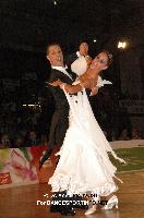 Simone Segatori & Annette Sudol at 2012 WDSF EUROPEAN DanceSport Championships Standard