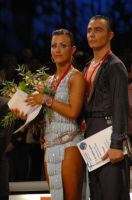 Maurizio Vescovo & Melinda Torokgyorgy at IDSF World Latin Championships