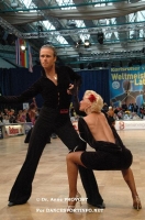 Cedric Meyer & Angelique Meyer at IDSF World Latin Championships