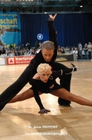 Cedric Meyer & Angelique Meyer at IDSF World Latin Championships