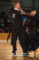 Janick Loewe & Pia Lundanes Loewe at 2012 WDSF EUROPEAN DanceSport Championships Standard