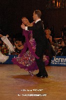 Vladislav Ivanovich & Olga Tribushevskaja at 48. Goldstadtpokal