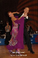 Vladislav Ivanovich & Olga Tribushevskaja at 48. Goldstadtpokal