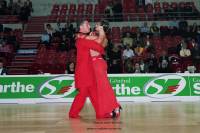 Vincent Simone & Flavia Cacace at French Open 2004